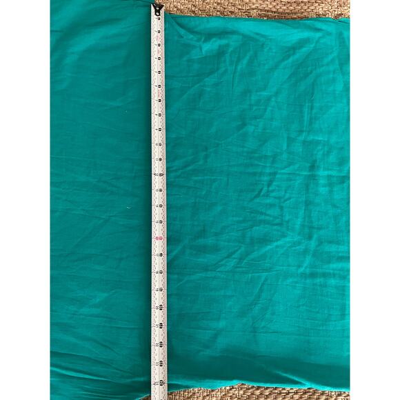 HARI 100% cotton aqua top Size Large - Picture 4 of 5